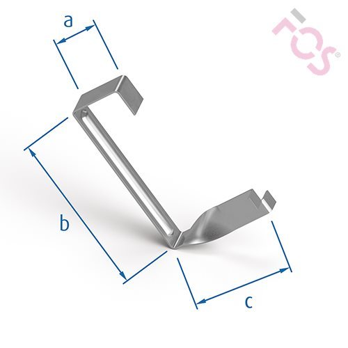 ZIAL-Sturmklammer Biber - 415 c 40  90 x 64  100 St.