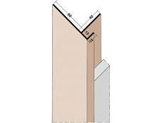 PVC-Anschluss-Profil 3561 - 13 mm rot 3 m mit SKÜ Laib. 60/40/13