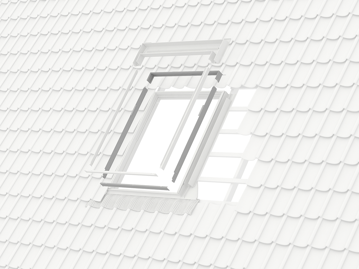 Velux Eindeckrahmen Anpass-Set ELX - Y97 0000 z. Austausch alter Fenster